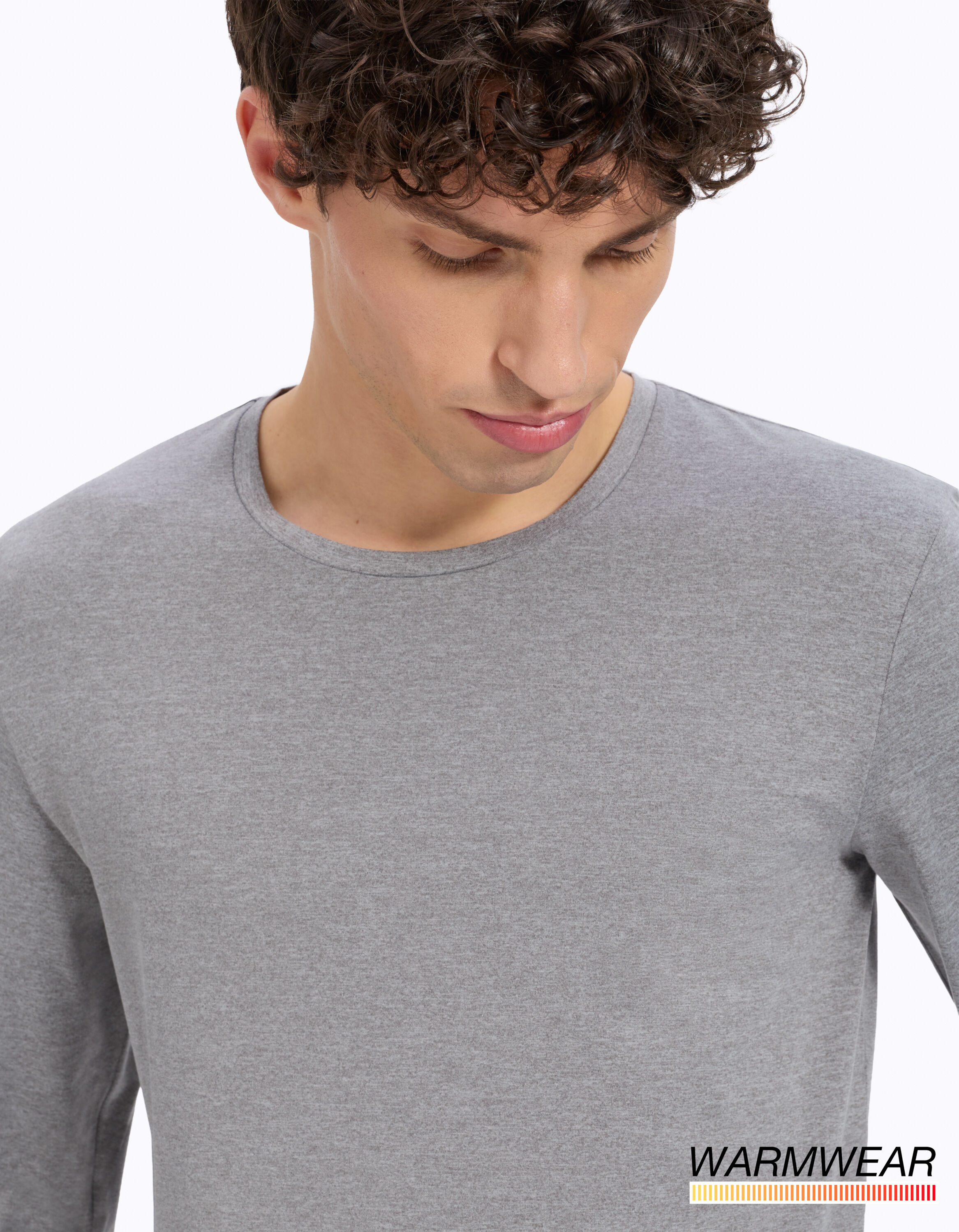 T-shirt manches longues warmwear Niveau 1 - gris