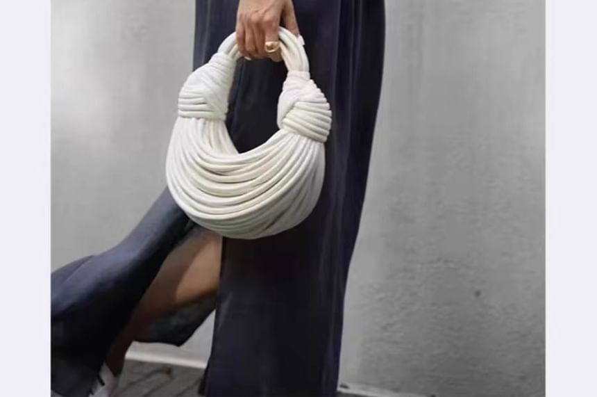 Felixia - Maxi-jurk met korte mouwen en linnen motief