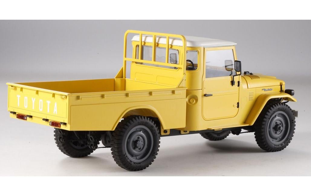 Scale Crawler Toyota Land Cruiser FJ45 Gelb, RTR, 1:12<br>Detailgetreuer Scaler mit Polystrol Hardbody