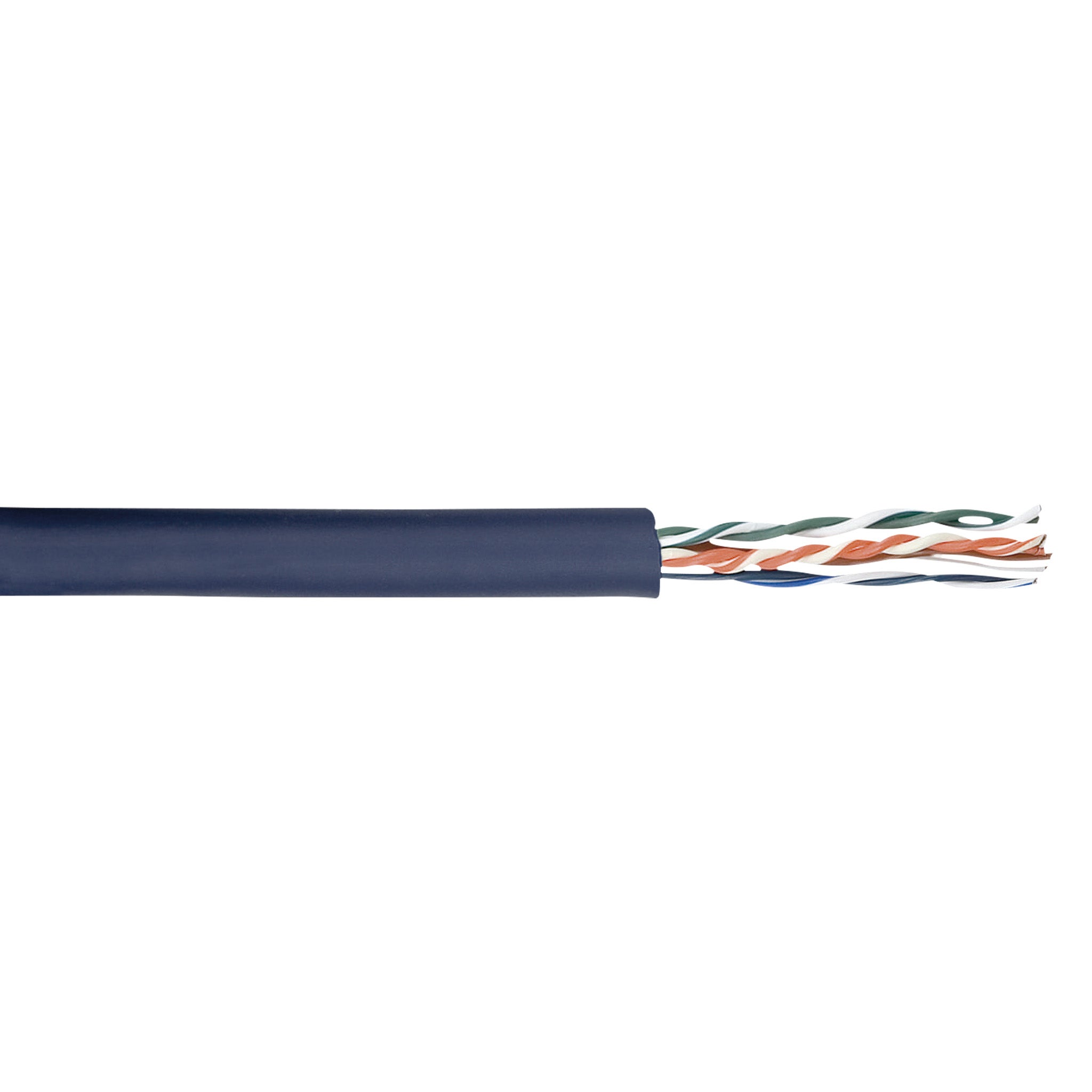 DAP Flexible CAT5E datakabel op rol 100 meter, blauw