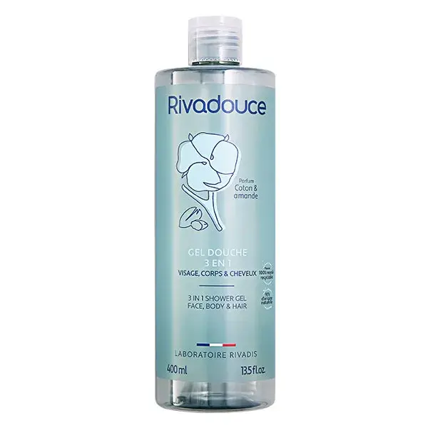 Rivadouce Gel douche Coton & Amande 400ml