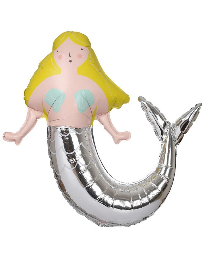 Folienballon GIANT MERMAID (86cm) in bunt