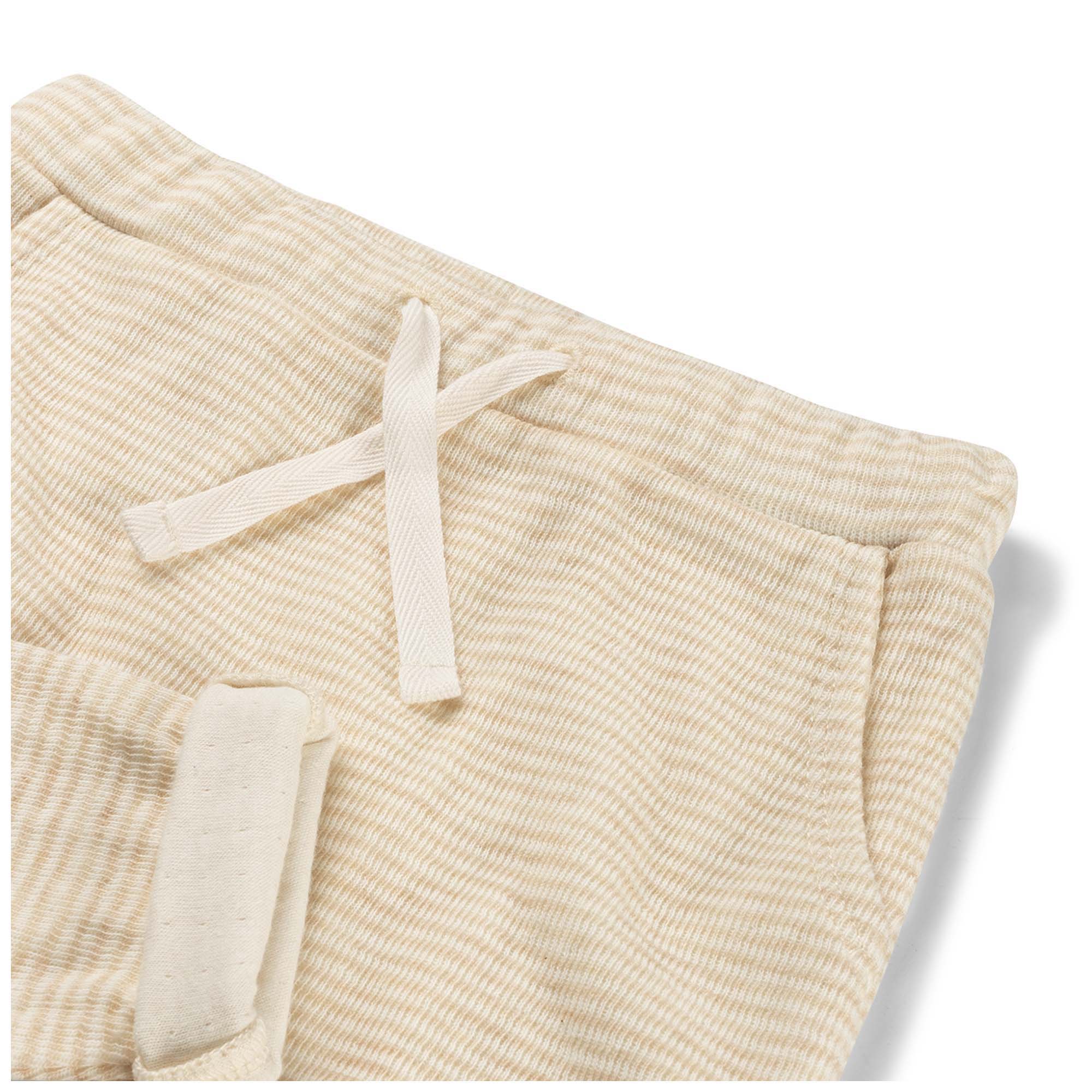Prénatal newborn broek dubbeldoek  effen beige
