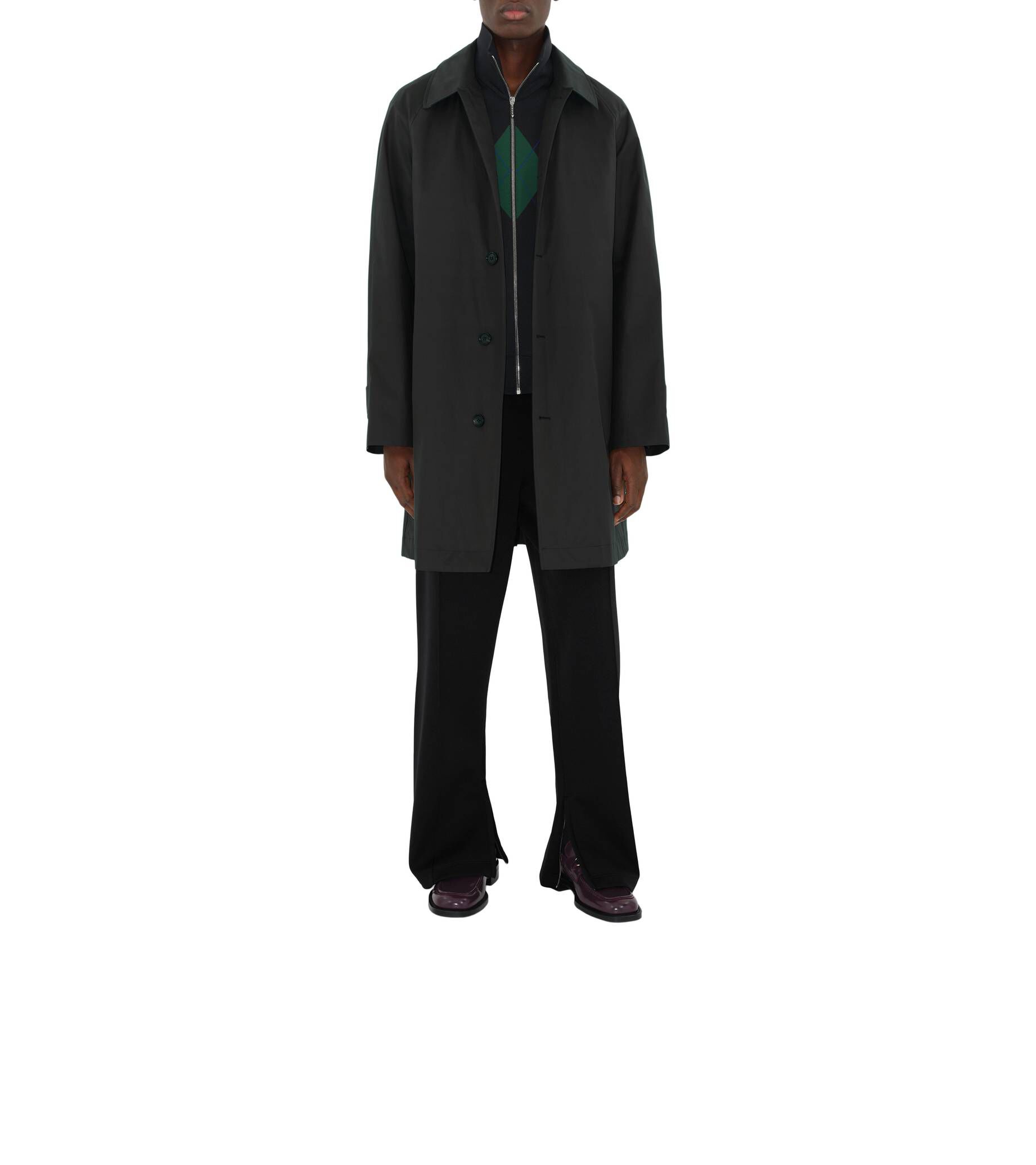 Burberry| Herren Mantel aus Gabardine