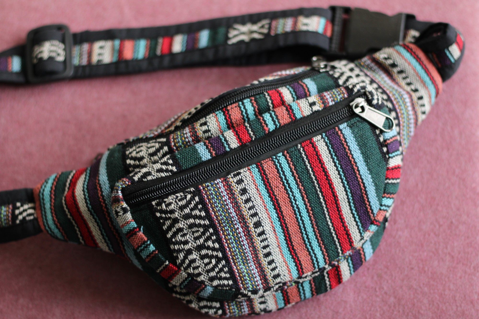 Gürteltasche Nepalstyle 'Sekani', multicolor, 100% Baumwolle günstig bestellen