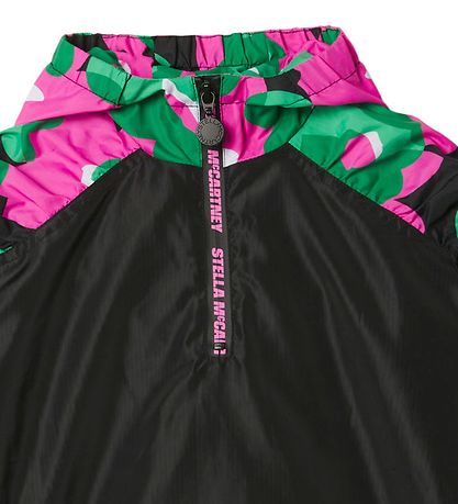 Stella McCartney Kids Kinderjacke - Schwarz m. Blumen