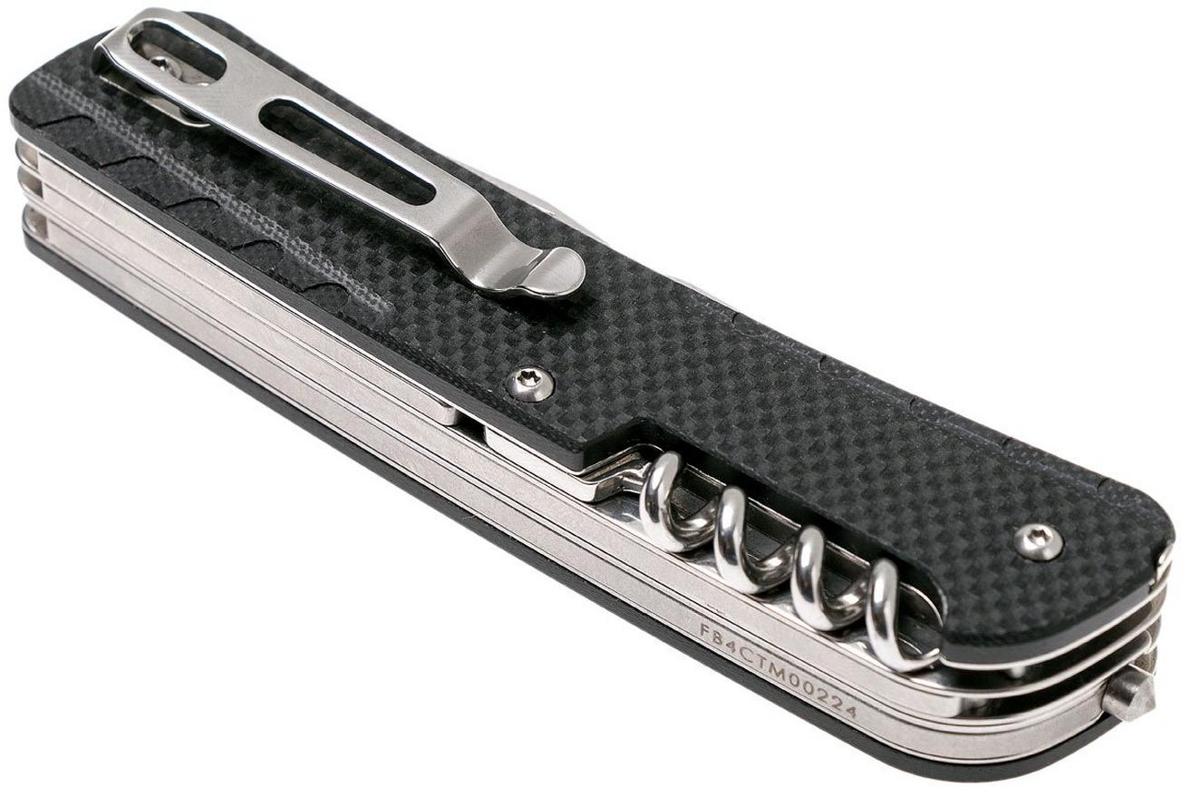 Ruike LD31-B Trekker zakmes, zwart