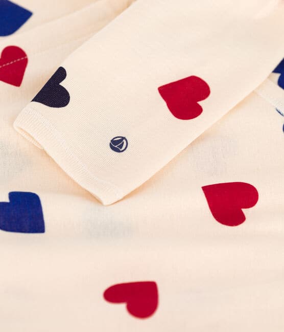 Pyjama cœur bébé en coton
