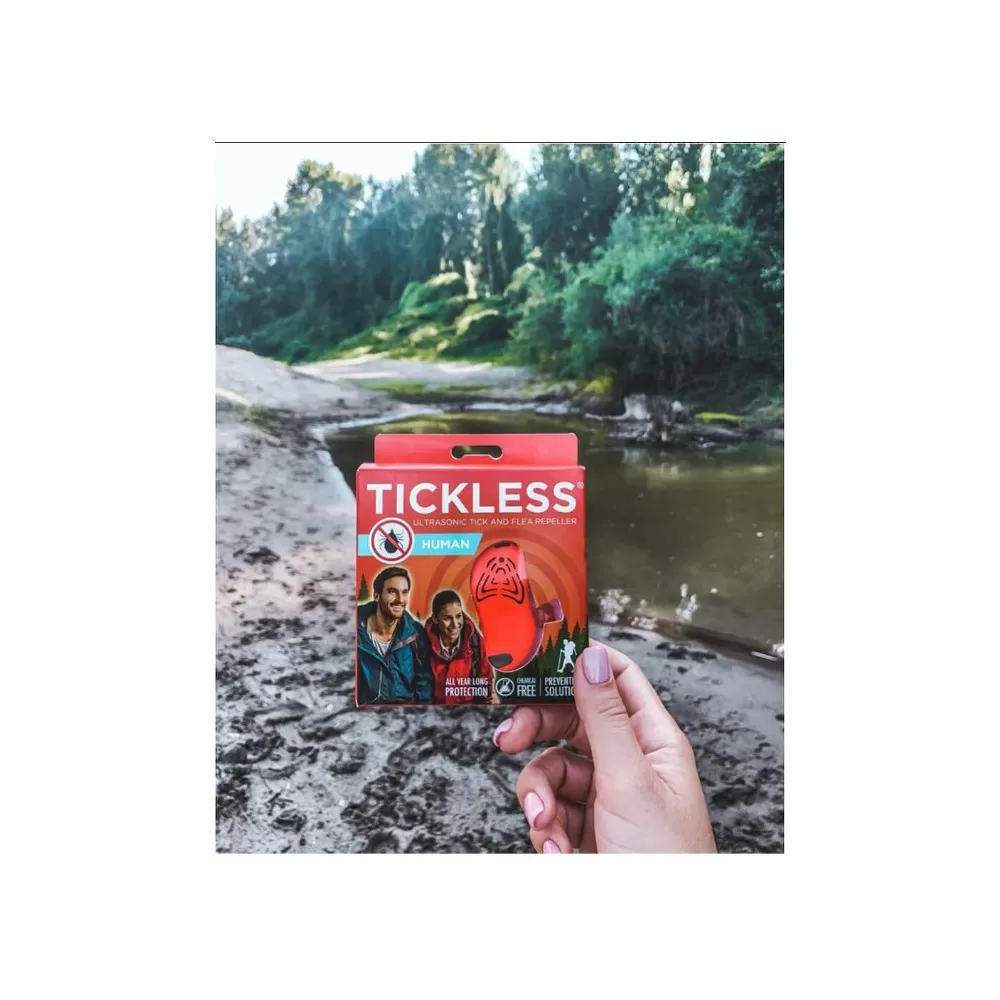 Tickless flåtbeskyttelse til voksne - orange