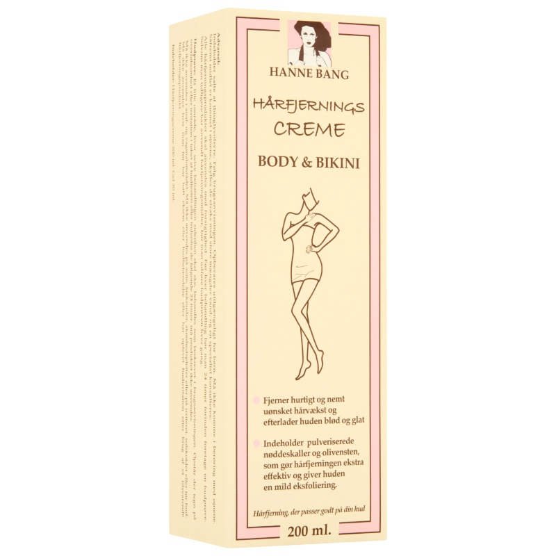 Hanne Bang Hair Removal Cream Body 200 ml