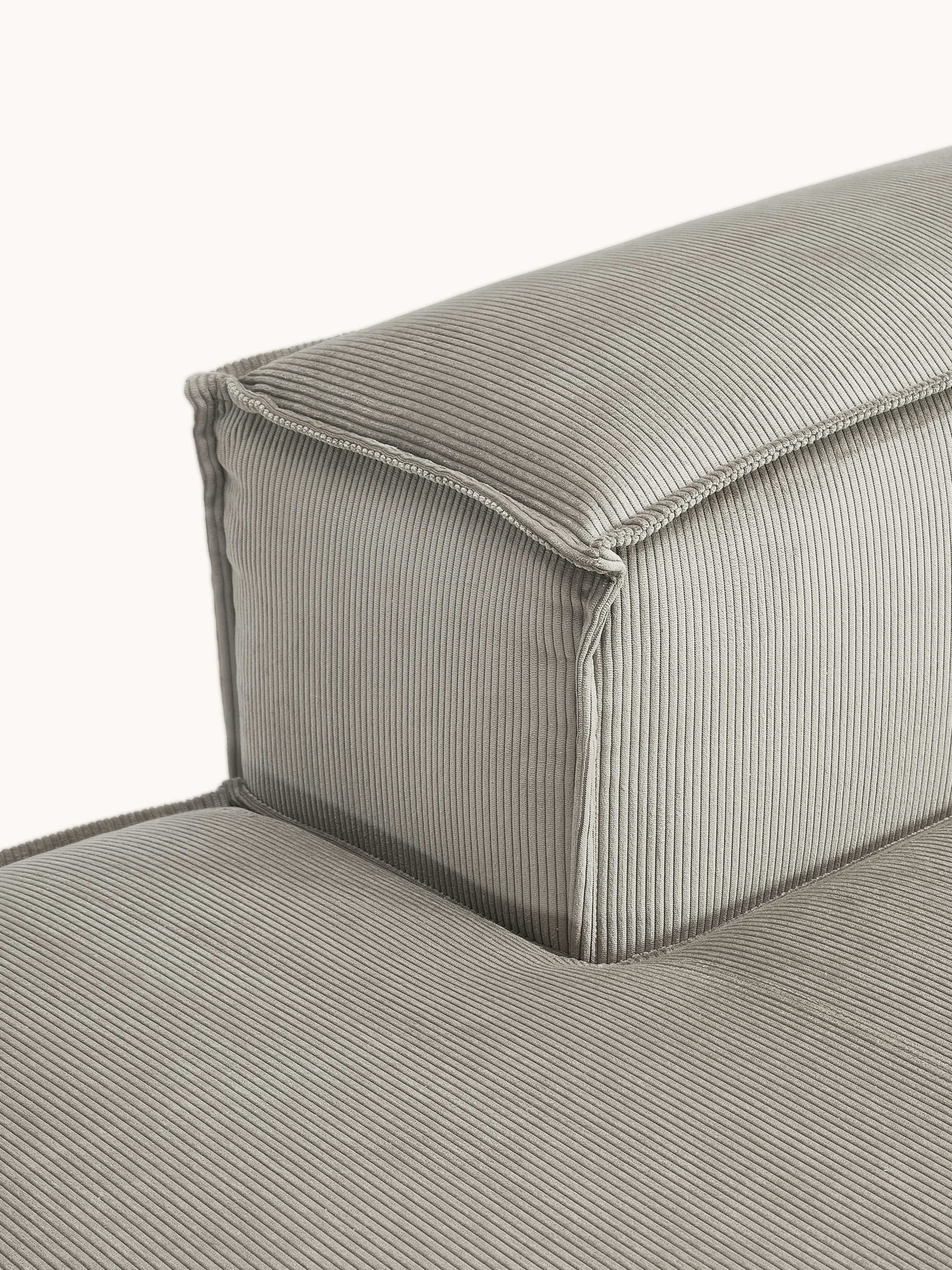 Chaise longue module Lennon van corduroy