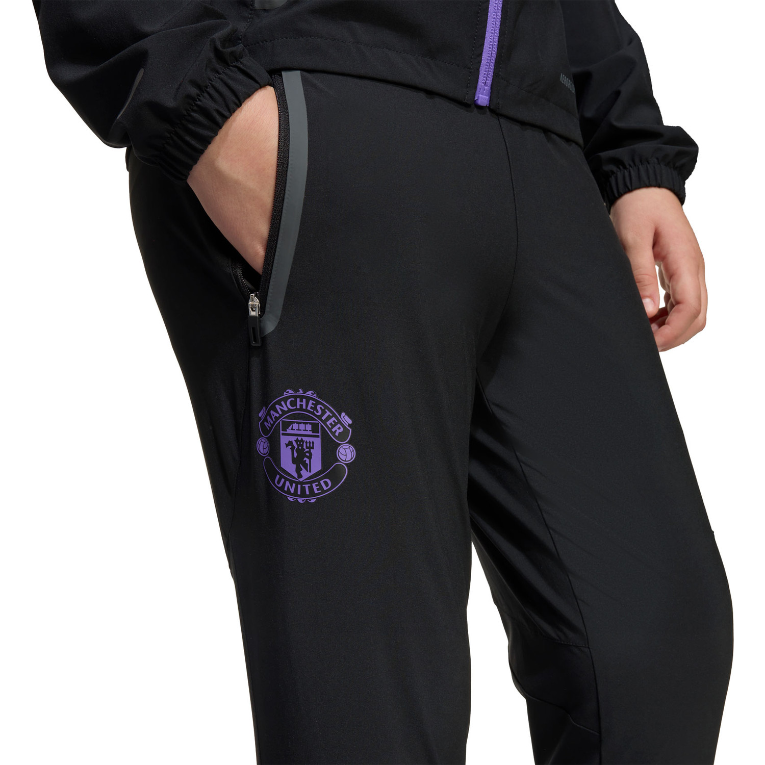 adidas Manchester United Tiro Vis Tech Trainingspak Kids