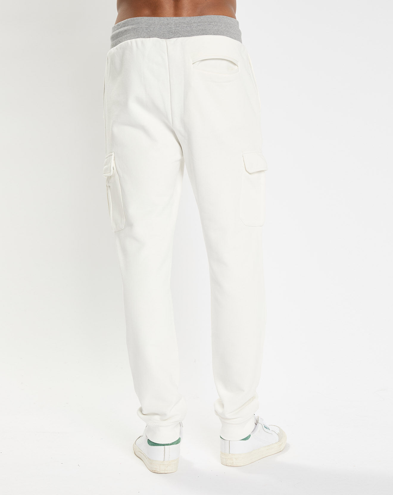 Hackett London Jogging cargo Slim Fit écru