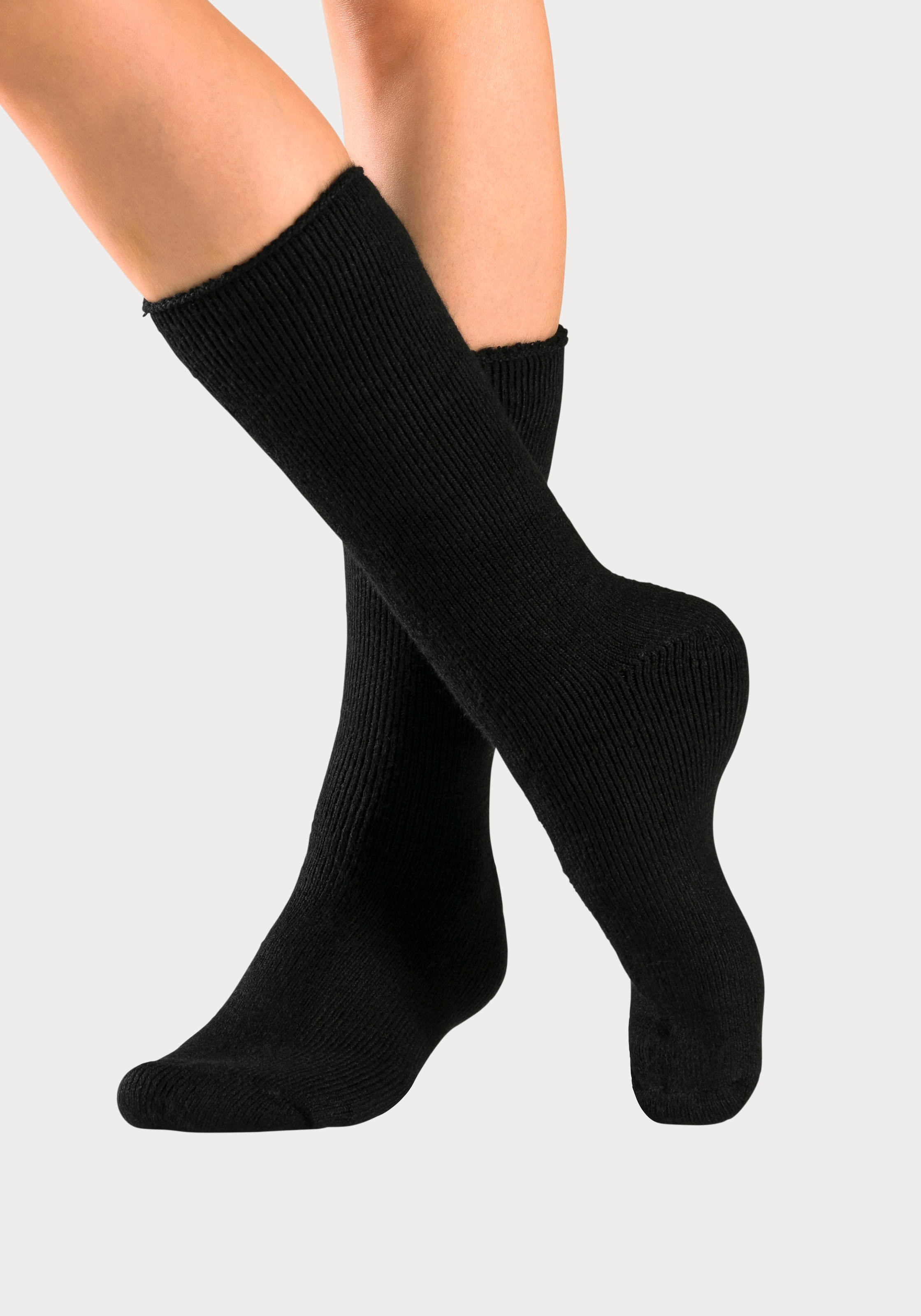 Lavana Thermosocken Packung, 2 Stk. tlg. mit flauschiger Innenseite