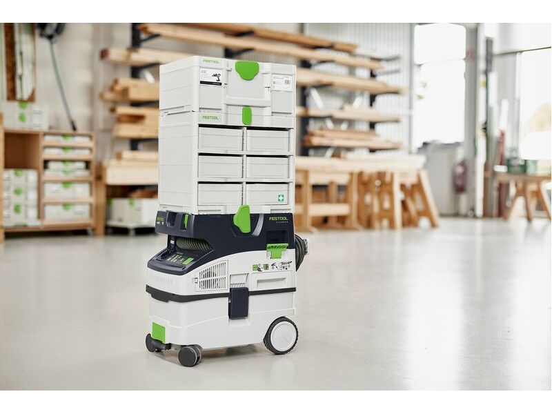 FESTOOL Systainer³ Rack SYS3-RK/6 M 337-Set, 6x Systainer³ Transport und Aufbewahrung von allen Systainer³ S 76 Varianten