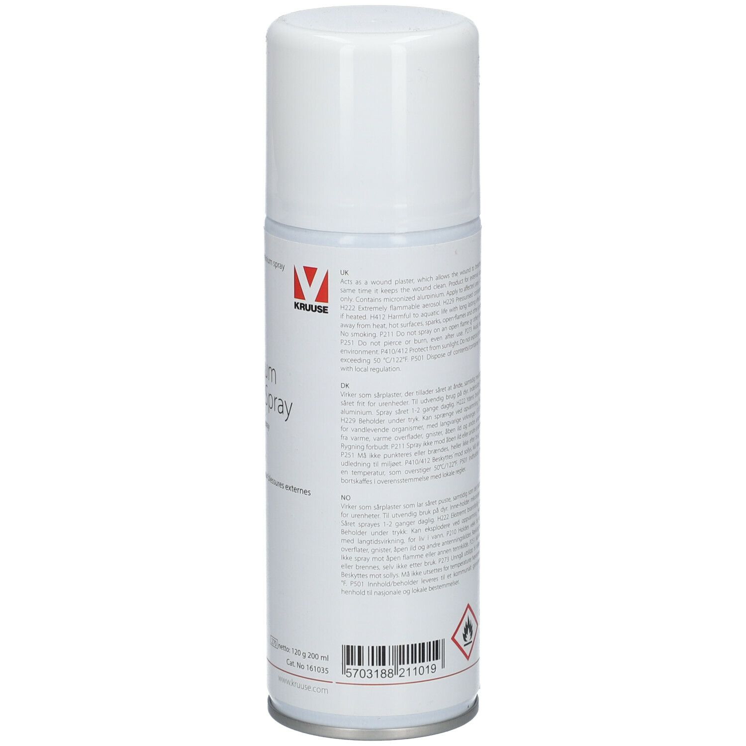KRUUSE Aluminium-Wundspray