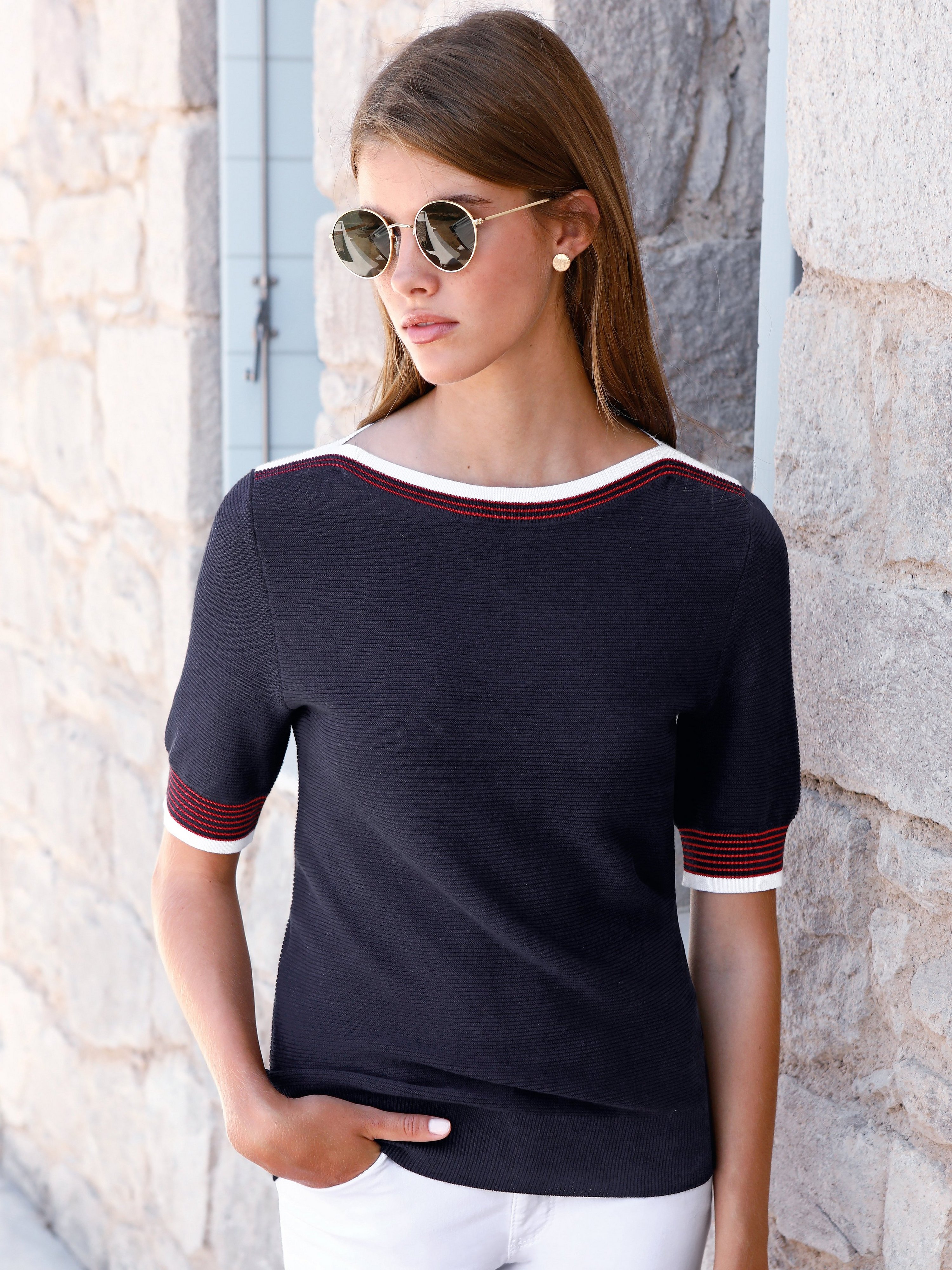 Pullover aus 100% SUPIMA®-Baumwolle