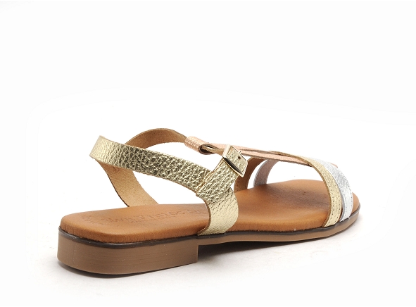 Eva frutos nu pieds plats femme 3082 multicolore