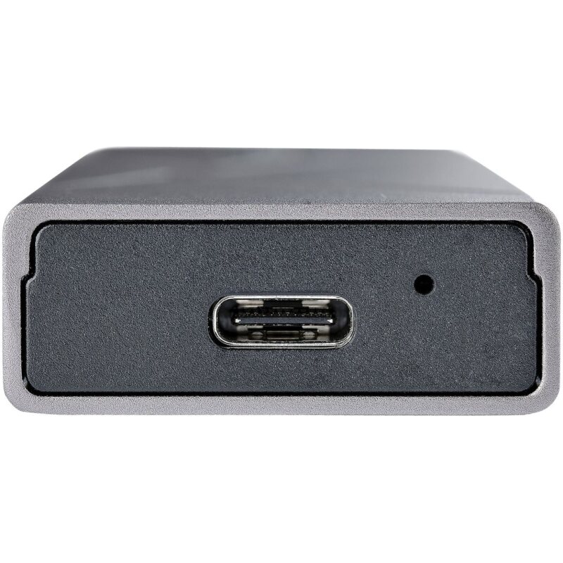 StarTech.com Boîtier Externe SSD M.2 NVMe/SATA - Boîtier Disque Dur SSD M.2 PCIe/SATA - Boîtier SSD M.2 - Boîtier pour SSD M.2 avec Câbles Hôtes USB-C et USB A - Boîtier M.2 NVMe Compatible 2230/2242/2260/2280