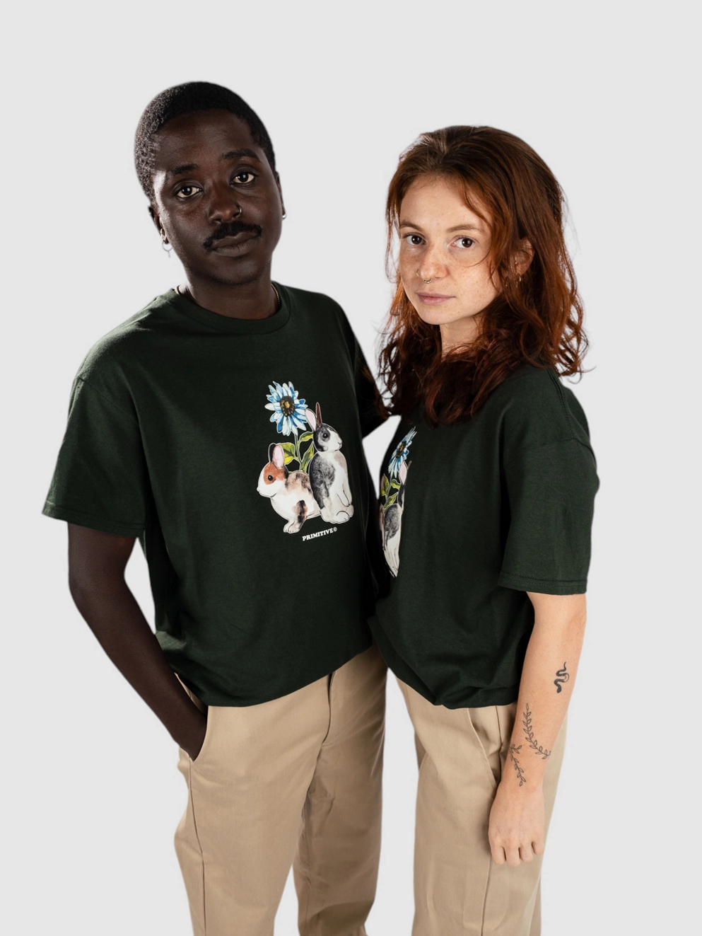 Primitive Dream Nicely T-Shirt forest green