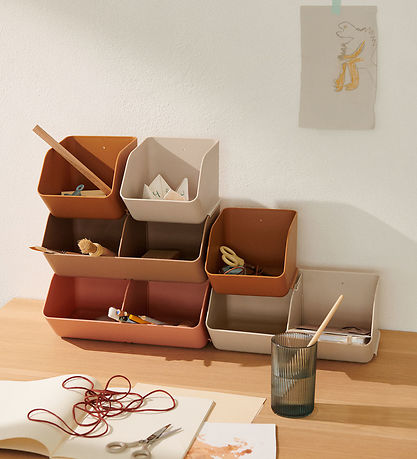 Liewood Schreibtischbehälter - Rosmarin - 2er-Pack - 17,5x13 cm