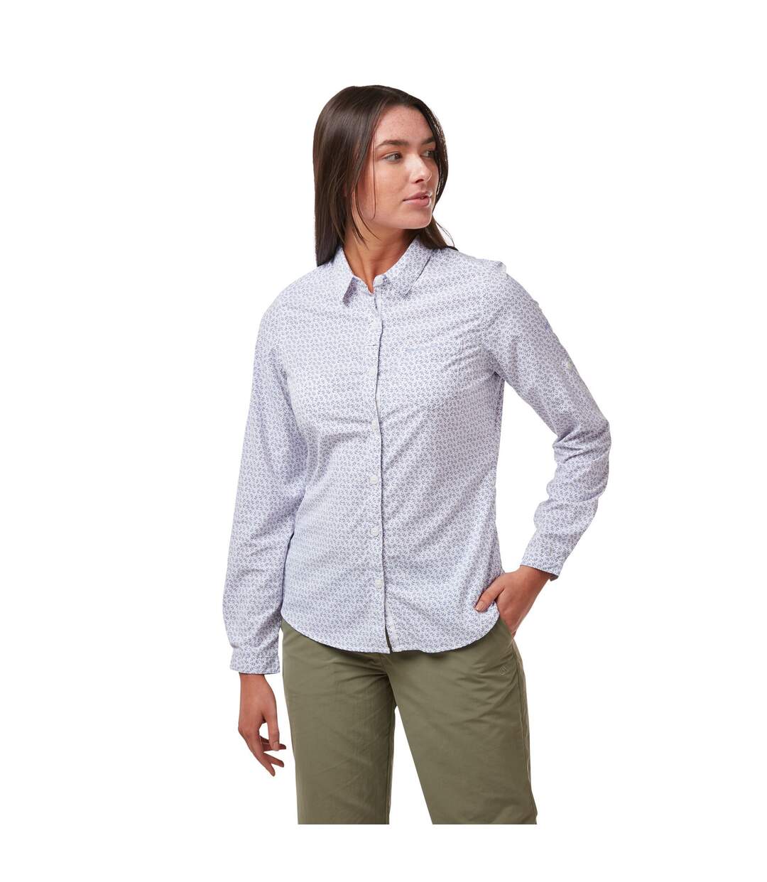 Craghoppers - Chemise manches longues GISELE - Femme (Violet) - UTCG1296