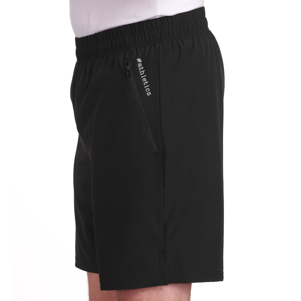 VanVaan Herren Sport-Shorts mit Elastikbund schwarz
