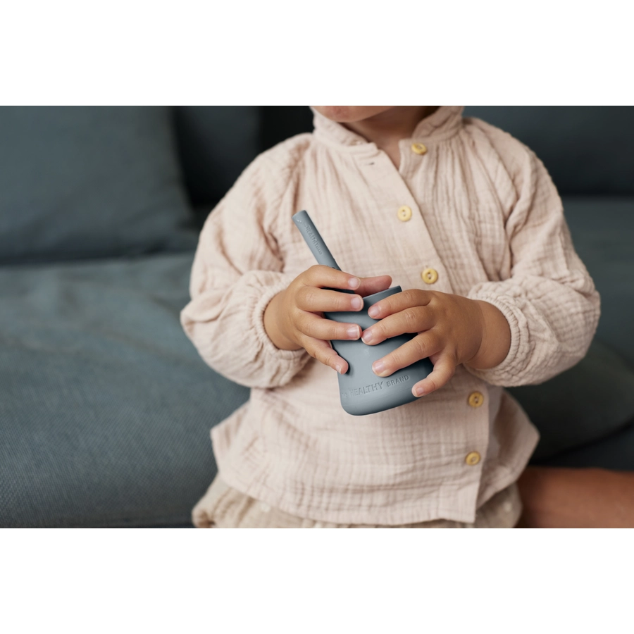 everyday® baby Trinkbecher Silikon 2er-Set, harmony green
