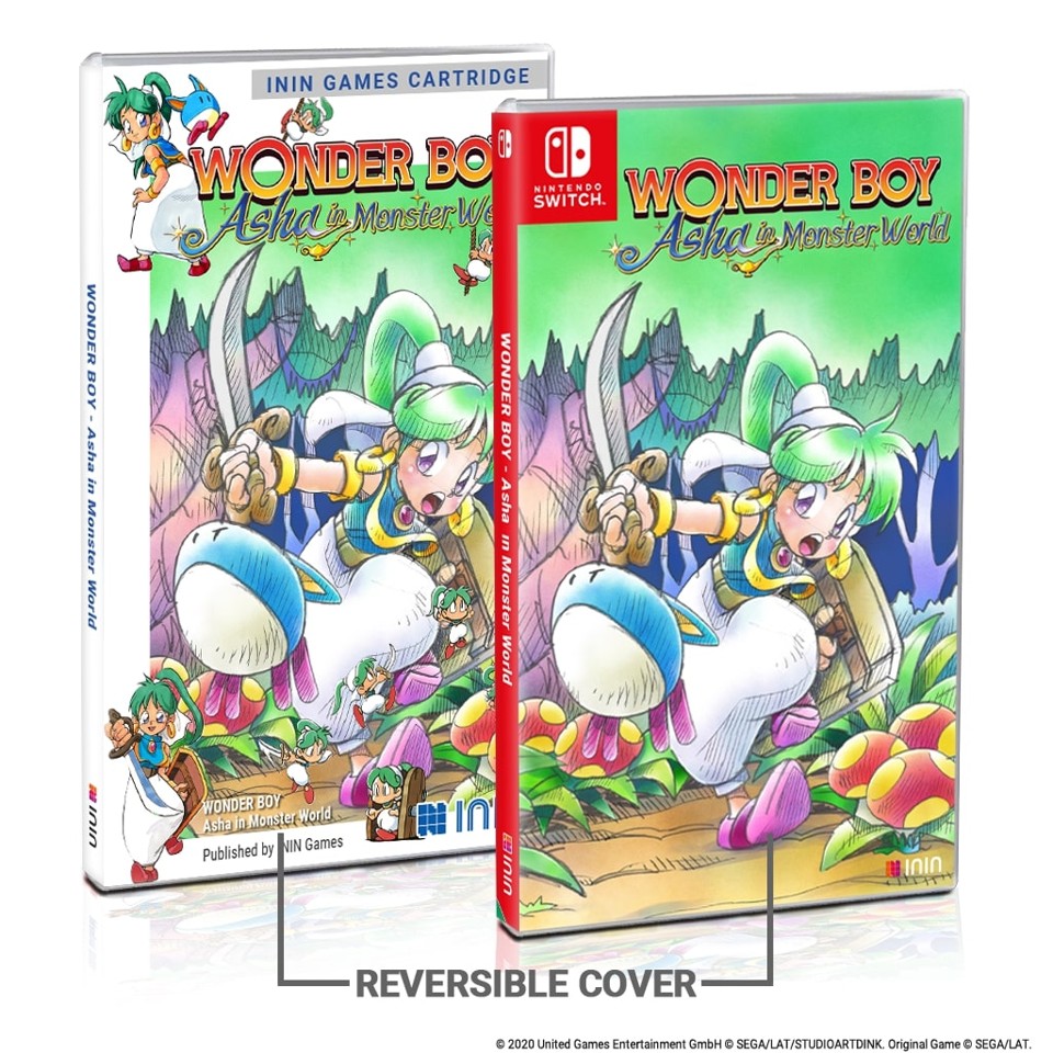 Wonder Boy: Asha in Monsterland Limited Edition - (Strictly Limited Games)- Nintendo Switch