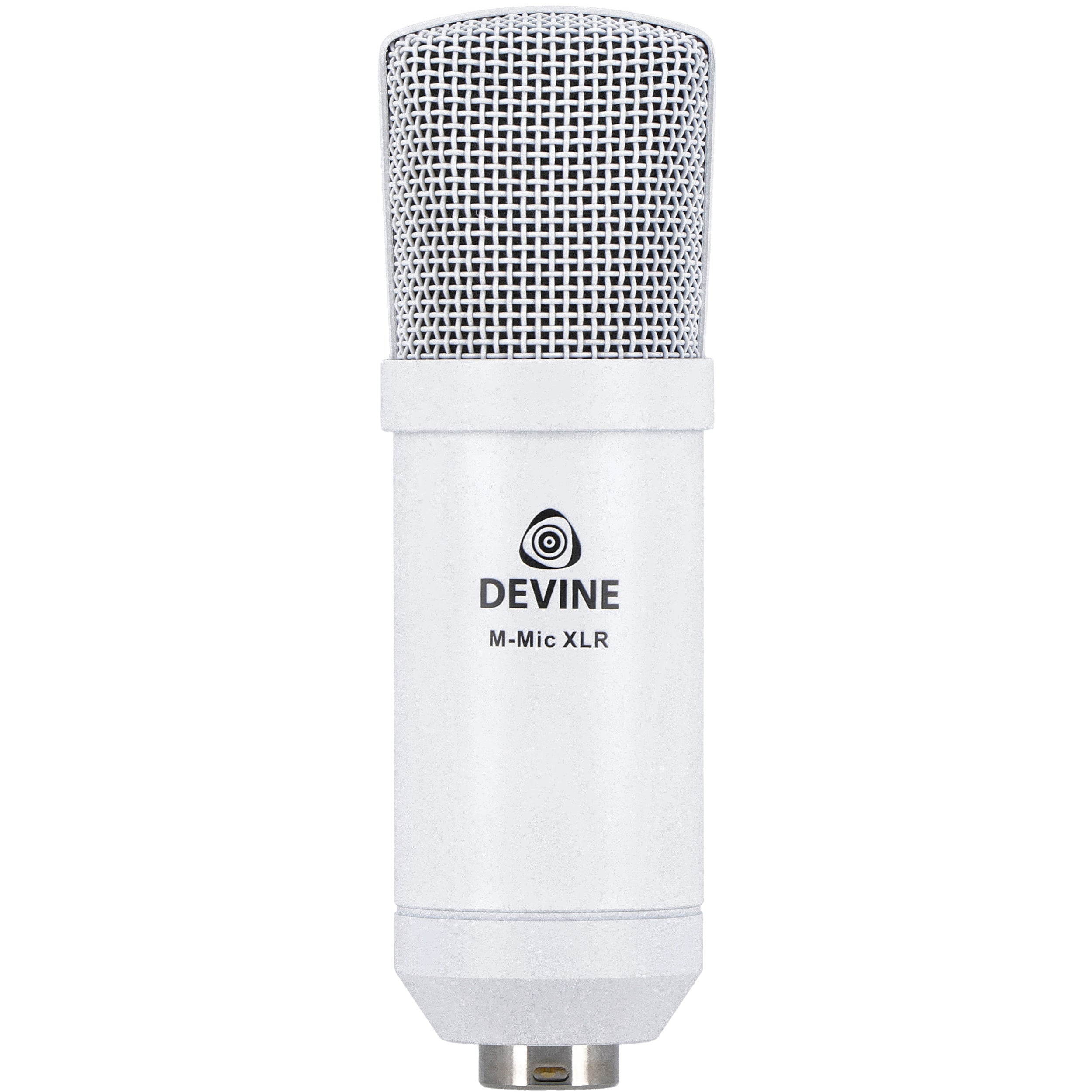 Devine M-Mic XLR W condensatormicrofoon wit