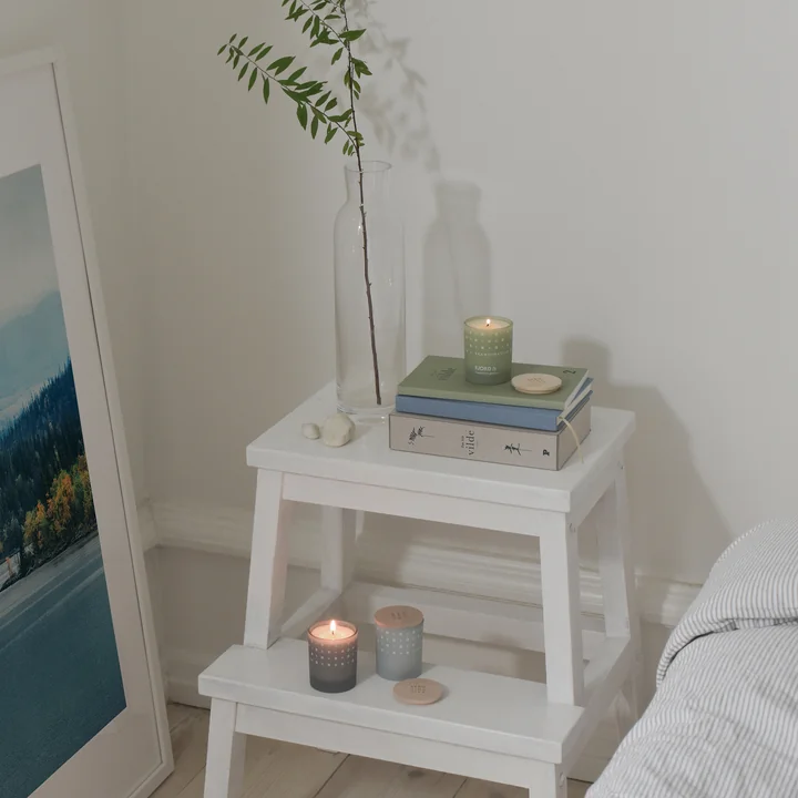 Skandinavisk - Kerzenset Mini, White Christmas (2er-Set)