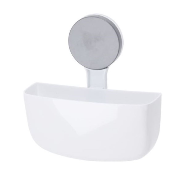 Porte savon blanc à ventouse