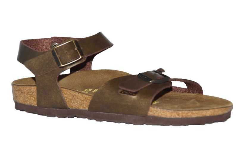 Birkenstock Rio Breed Gold