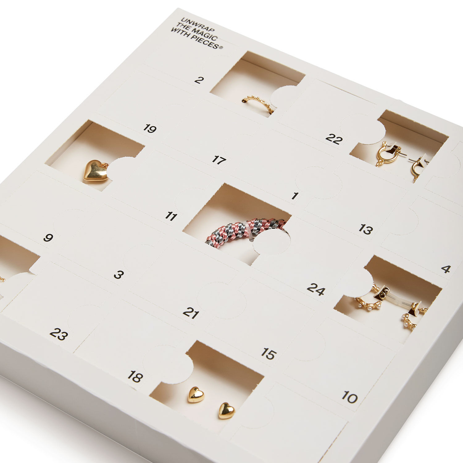 Schmuck Adventskalender PIECES