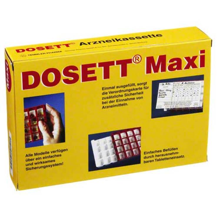 Dosett Maxi Arzneikassette r, 1 St
