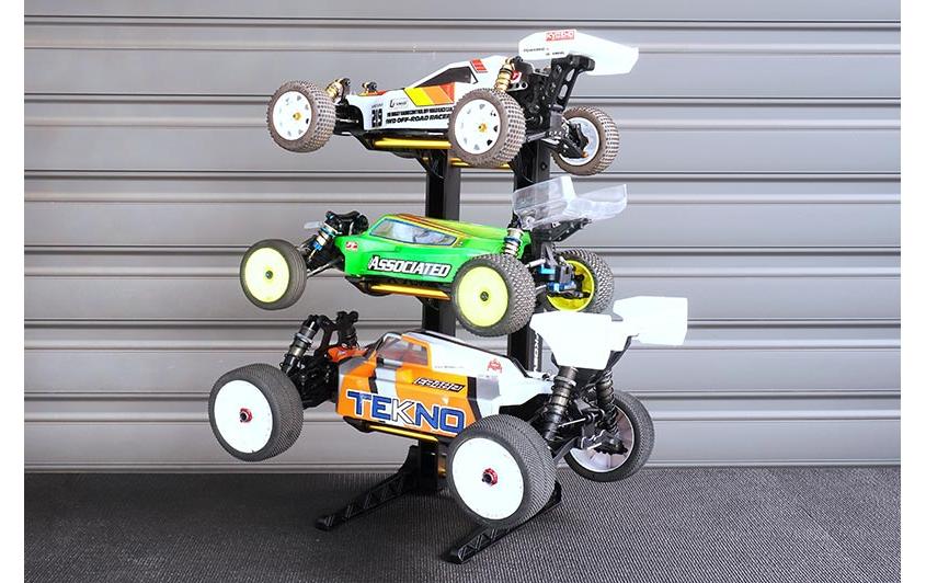 Modellständer 200 x 240 x 475 mmRC Auto Display Rack für 3 Modelle