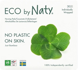 NATY Stilleinlagen Bambus, 30 Stück