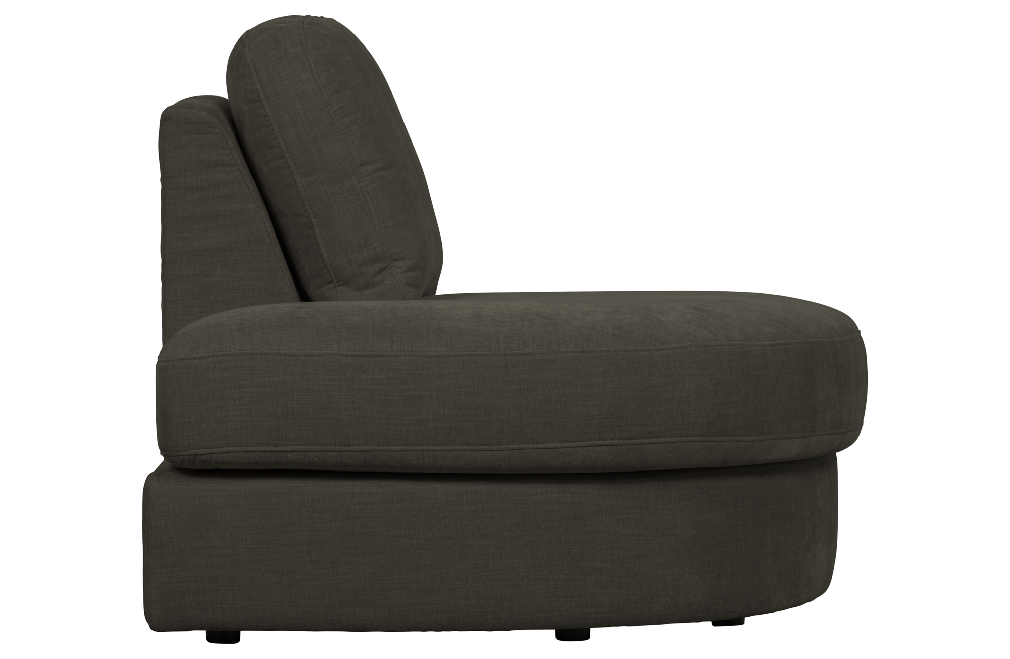 vtwonen 1-zits element Family ronde hoek links Family 1-zits Element Ronde Hoek Links - Antraciet