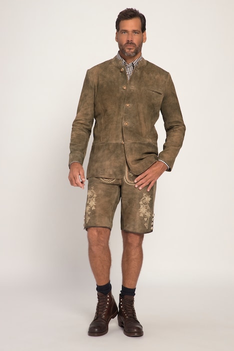 Janker, Ziegenveloursleder, Tracht, bis Gr. 70