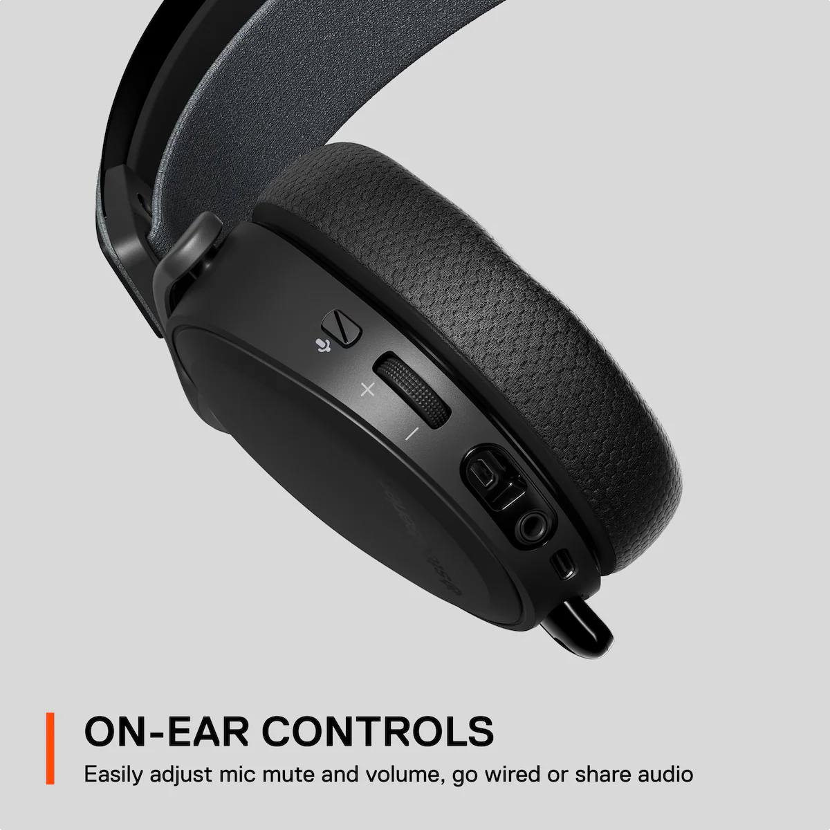 SteelSeries Arctis 7 Plus Wireless gaming headset (sort)