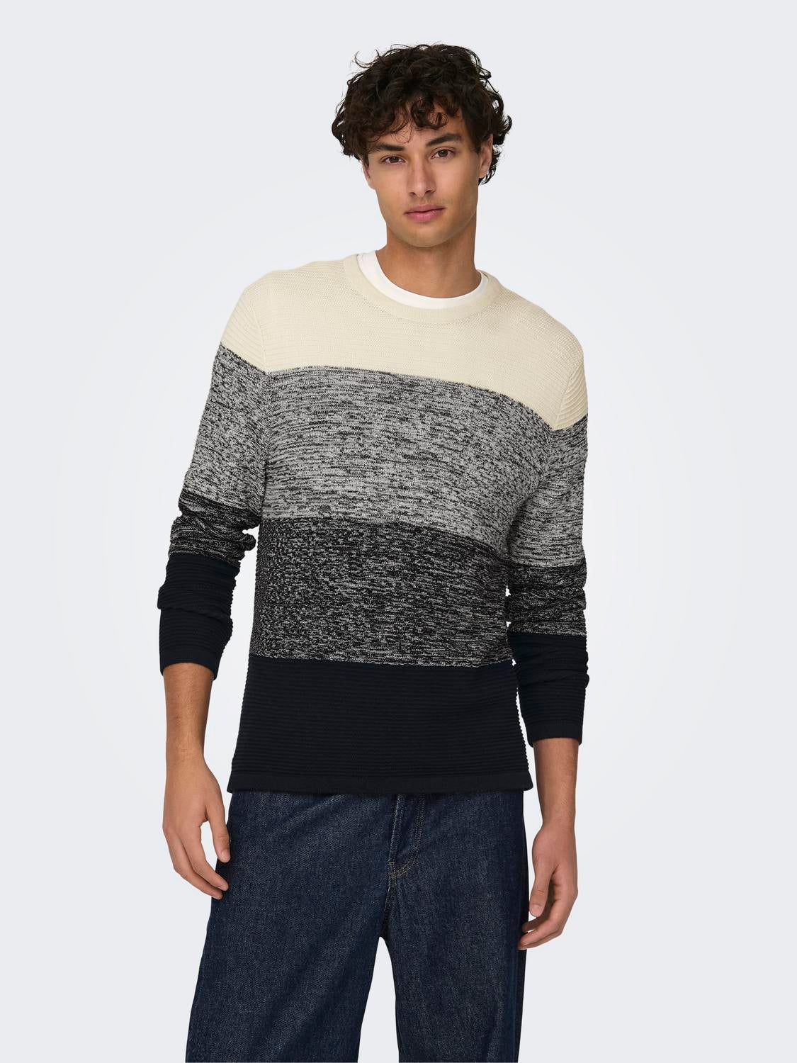 ONSHUGO Pullover Black