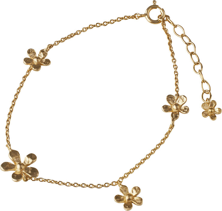 Pernille Corydon Jewellery Wild Poppy Bracelet Adj. 16-19 cm