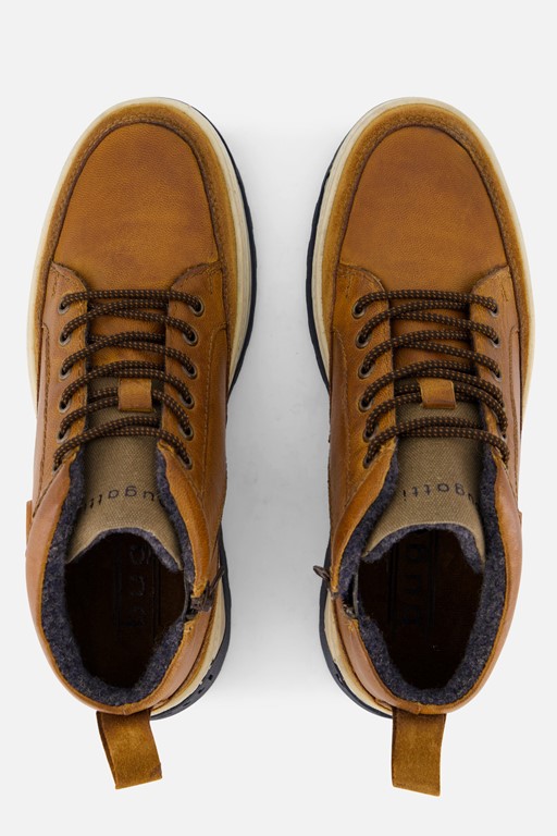 Bugatti Exter Veterschoenen cognac Leer
