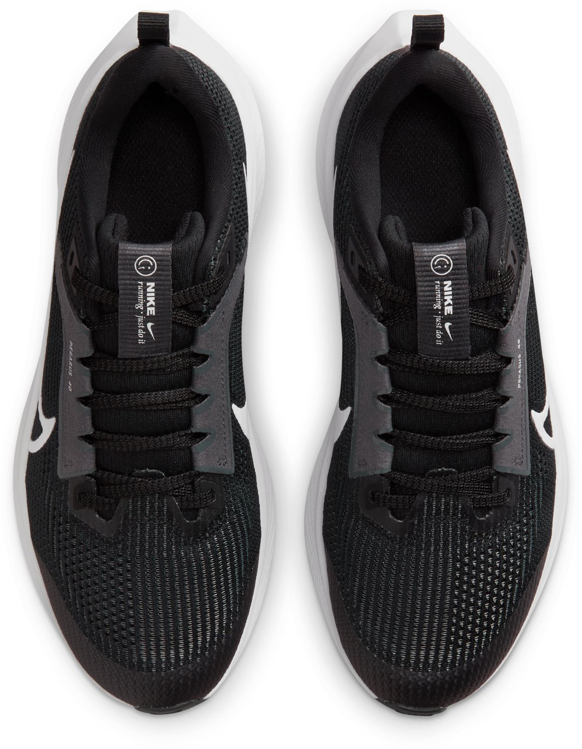 Air Zoom Pegasus 40 Junior 001/Black/White/Iron Grey