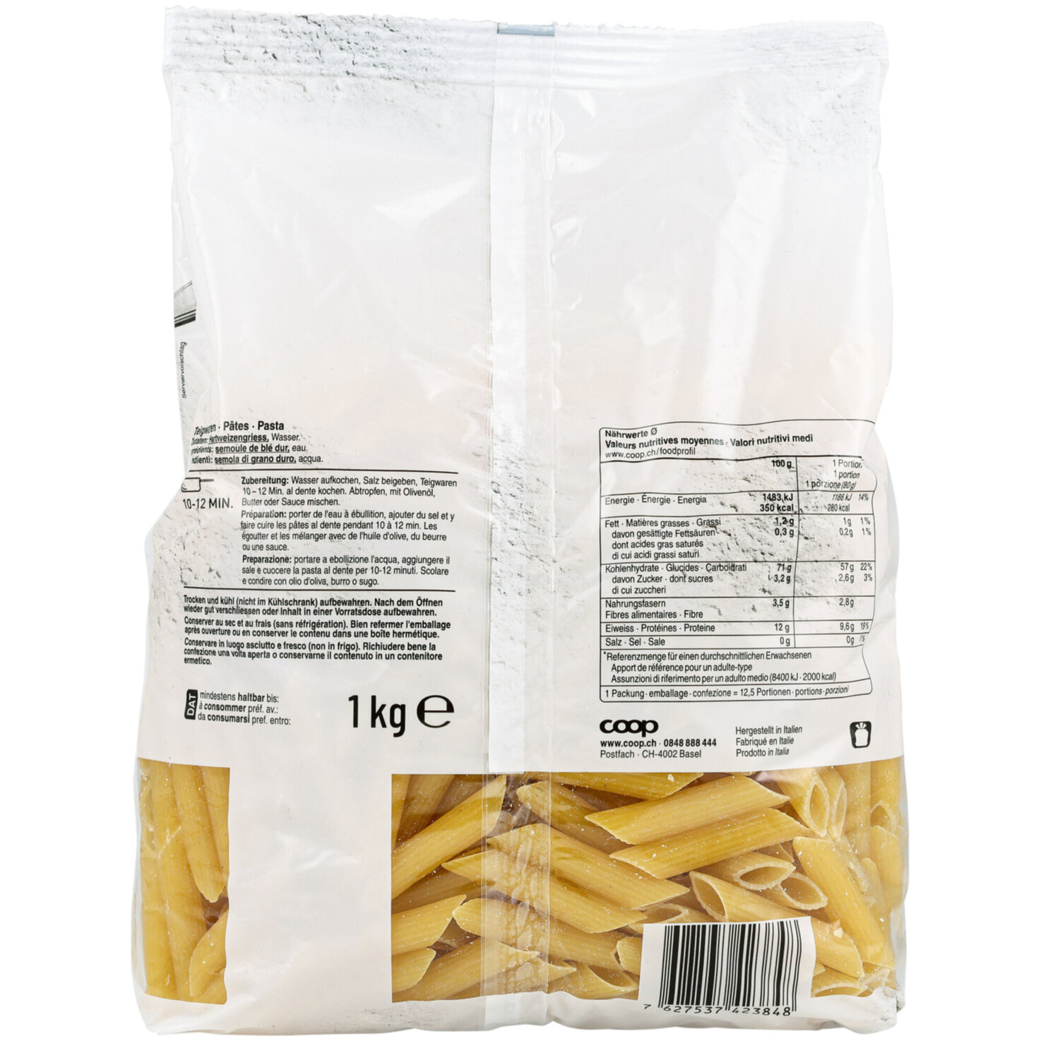 Prix Garantie Penne Rigate