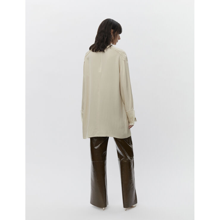 DAY Birger et Mikkelsen Debbie - Matte Crepe Brown rice