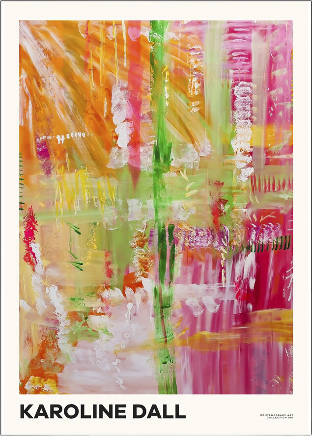 Poster & Frame Contemporary Art Collection 10 Flerfarvet
