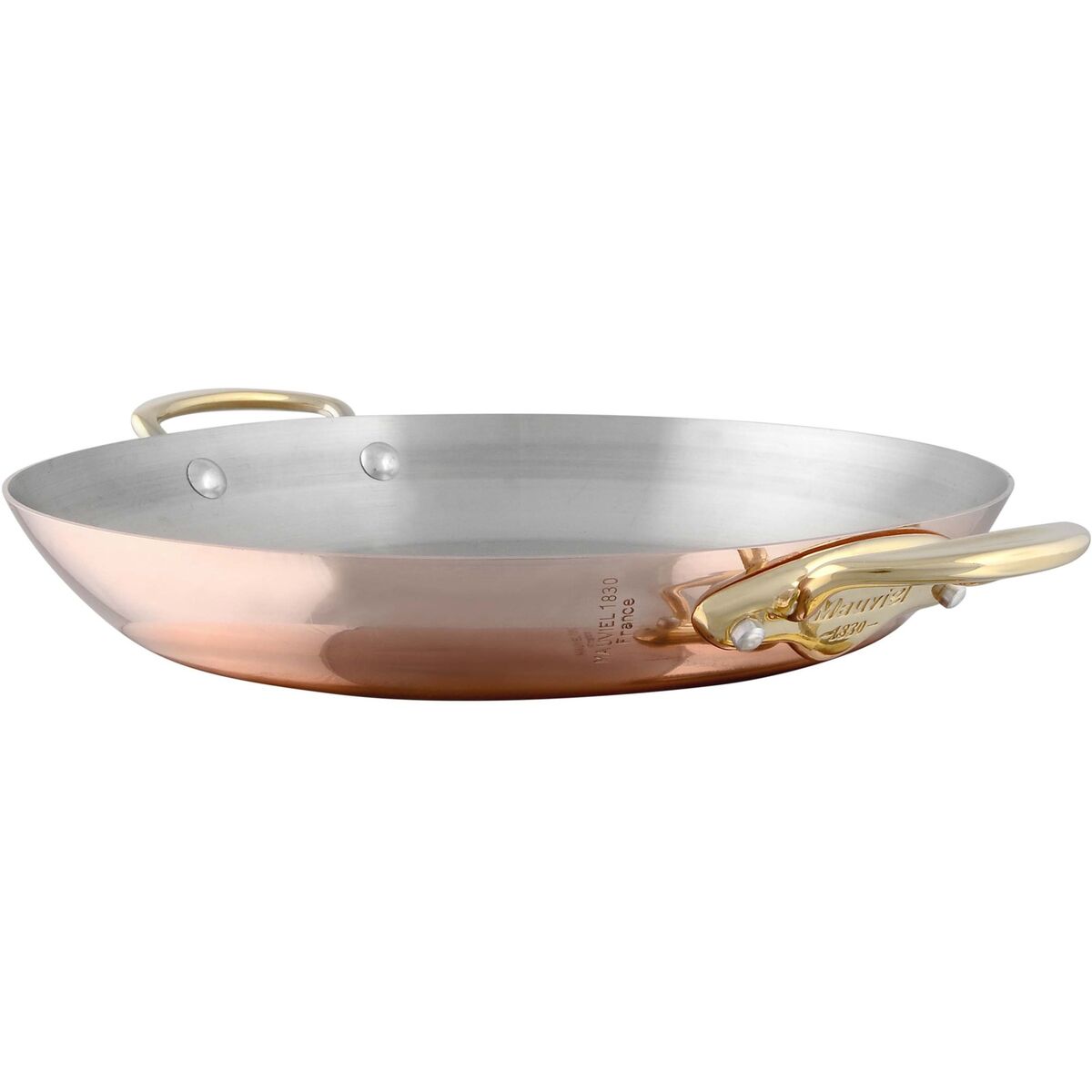 M’150b Eggepanne i kobber, 16 cm.