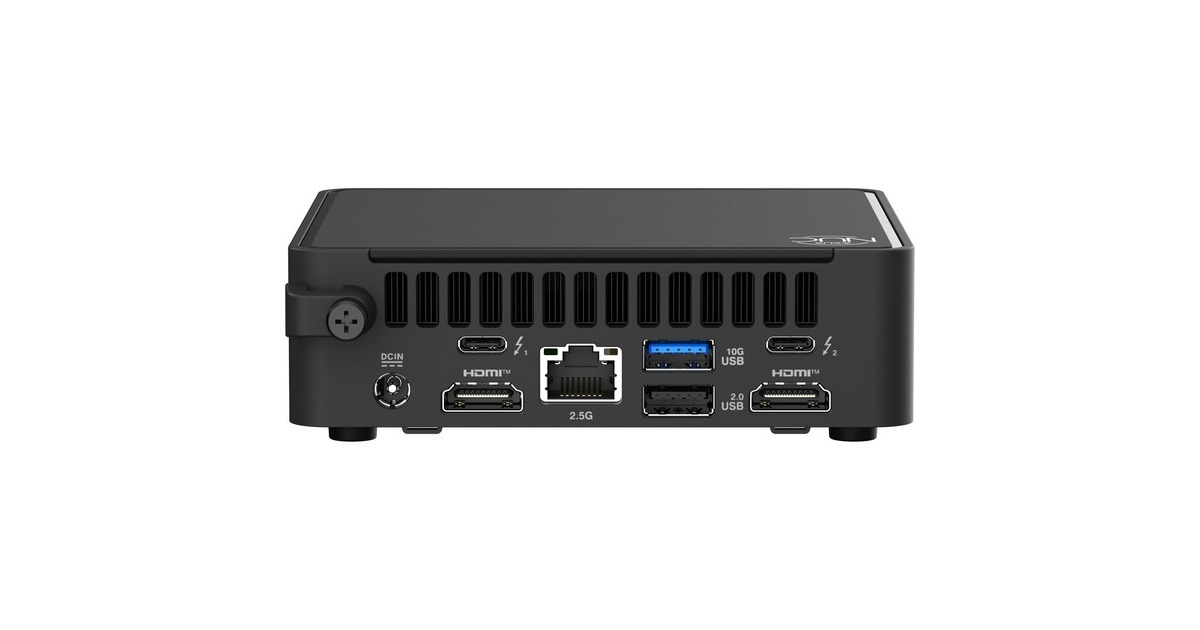 ASUSNUC 15 Pro Slim Kit RNUC15CRKI300002 barebone  (Zwart | Core 3 100U | Intel Graphics)