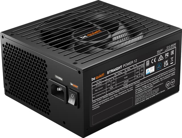 be quiet! Straight Power 12 strømforsyningsenhed (850W)